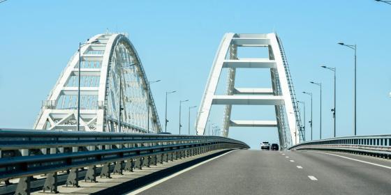 Крымский мост. Из Краснодарского края в Крым на машине