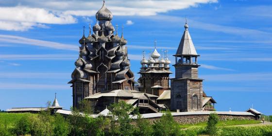 Побывали на острове Кижи. Рассказываю, что там увидели