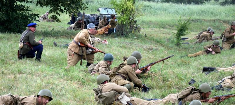 Фестиваль военно-исторической реконструкции "Тербунский рубеж. Жаркое лето 1942 г." — фото 5