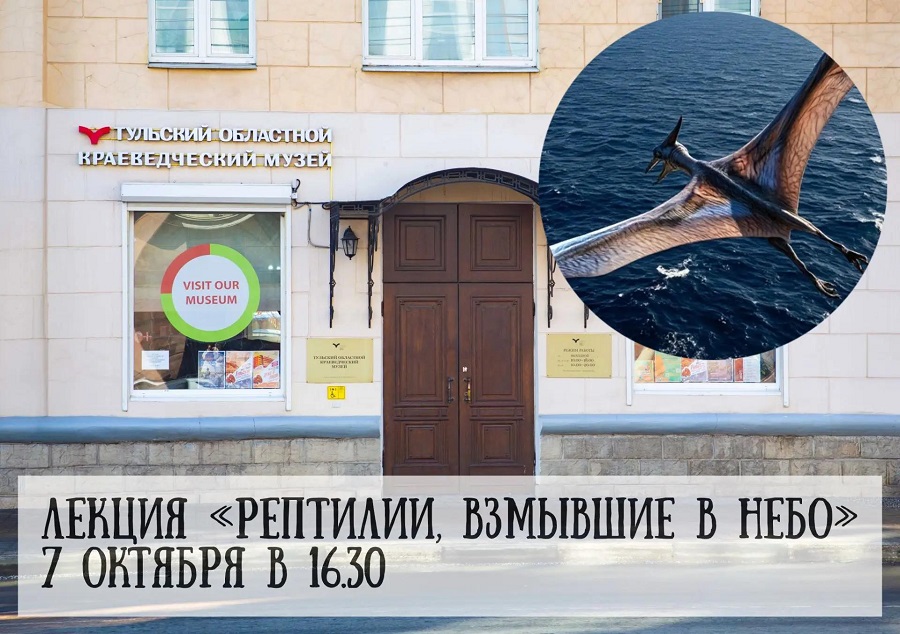 Лекция «Рептилии, взмывшие в небо»